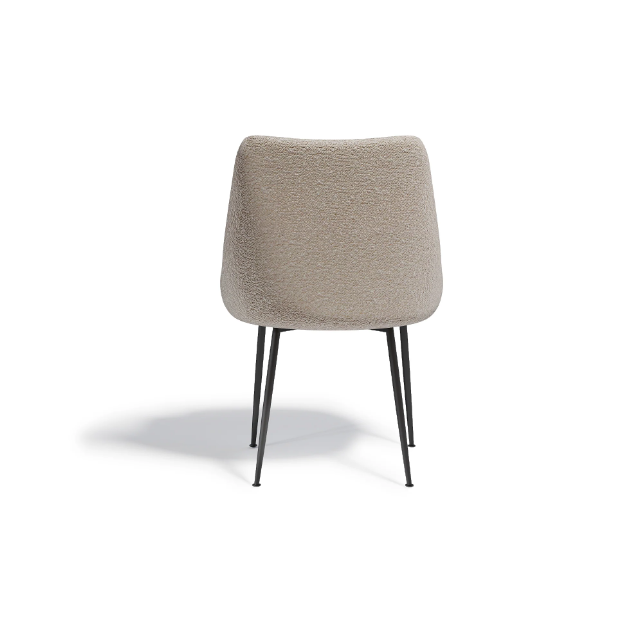 Chaise RAKEL Bouclette pieds noirs – Image 3